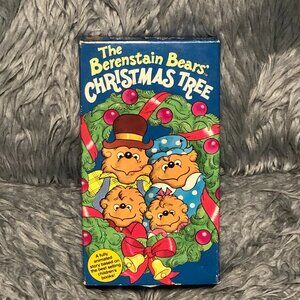 The Berenstain Bears Christmas Tree VHS Tape 1989 Berenstein Kids Klassics Video